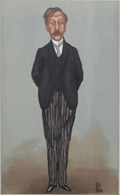 Caricatura di George Moore